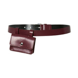 PIECES PCFIA Damen Gürtel PCFIA Belts Rhubarb silver