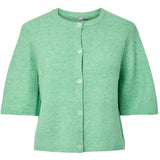 PIECES PIECES Damen-Strickjacke PCSILLY Cardigan Sprucestone MELANGE