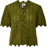 PIECES PIECES Damen Cardigan PCADA Cardigan Sphagnum