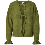 PIECES PIECES Damen Cardigan PCSALLY Cardigan Sphagnum MELANGE