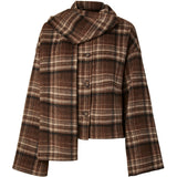 PIECES PIECES Damen Jacke PCAMALIA Jacket Fondue Fudge