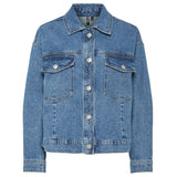 PIECES PIECES Damen Jacke PCELMA Restudsalg Medium blue denim