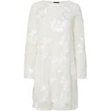 PIECES PIECES Damen Kleid PCEVA Dress Cloud Dancer