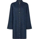 PIECES PIECES Damen Kleid PCFLORA Dress Medium blue denim