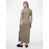 PIECES PIECES Damen Kleid PCSOFIA Restudsalg Deep Lichen Green
