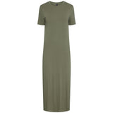 PIECES PIECES Damen Kleid PCSOFIA Restudsalg Deep Lichen Green