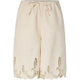 PIECES PIECES Damen Shorts PCPIPER Shorts Ecru