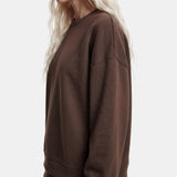 PIECES PIECES Damen Sweatshirt PCCHILLI Sweatshirt Hot Fudge