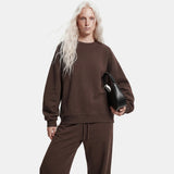 PIECES PIECES Damen Sweatshirt PCCHILLI Sweatshirt Hot Fudge