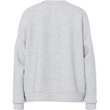 PIECES PIECES Damen Sweatshirt PCCHILLI Sweatshirt Light Grey Melange