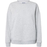 PIECES PIECES Damen Sweatshirt PCCHILLI Sweatshirt Light Grey Melange