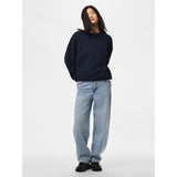 PIECES PIECES Damen Sweatshirt PCCHILLI Sweatshirt Sky Captain