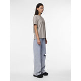 PIECES PIECES Damen T-Shirt PCRIA T-shirt Silver Gray