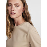 PIECES PIECES Damen T-Shirt PCRIA T-shirt Silver Mink