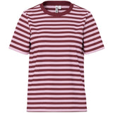 PIECES PIECES Damen T-Shirts PCRia T-shirt Tawny Port ROSEATE SPOONBILL