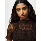 PIECES PIECES Damen Top PCJILLY Top Hot Fudge
