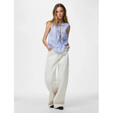 PIECES PIECES Damen Top PCJOLLY Top Hydrangea BRIGHT WHITE