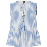 PIECES PIECES Damen Top PCJOLLY Top Hydrangea BRIGHT WHITE