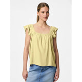 PIECES PIECES Damen Top PCPIA Top French Vanilla