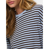 PIECES PIECES Damen Top PCSADIE Blouse Cashmere Blue Hot Fudge