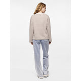 PIECES PIECES Damen Top PCSADIE Blouse Cloud Dancer FOSSIL