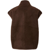 PIECES PIECES Damen Weste PCSADIA Vest Hot Fudge