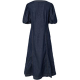 PIECES PIECES Damen kleid PCPAM Dress Dark Blue Denim Rinse