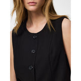 PIECES PIECES Damen weste PCKAMIL Vest Black