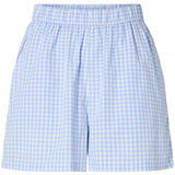 PIECES PIECES Damenshorts PCBIBBY Shorts Hydrangea CLOUD DANCER