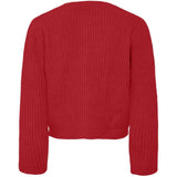 PIECES PIECES dame cardigan PCJYDA Restudsalg High risk red