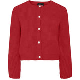 PIECES PIECES dame cardigan PCJYDA Restudsalg High risk red