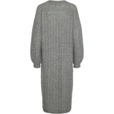 PIECES PIECES dame kjole PCMAGGY Restudsalg Medium grey melange
