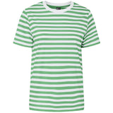 PIECES PIECES Damen Tee PCRIA T-shirt Absinthe Green BRIGHT WHITE