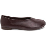 SHOES Palina Damen Ballerina Schuhe 9872 Shoes Mocca