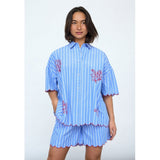 Sisters Point SISTERS POINT Damen ELLA Shirt Blue Stripes
