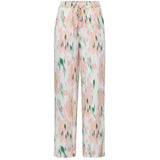 Sisters Point SISTERS POINT Damen Hose ELLA Pant Green Coral Graphic