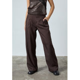 Sisters Point SISTERS POINT Damen Hose VIKSA Pant Mocca