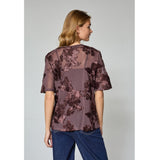 Sisters Point SISTERS POINT Damen T-Shirt SIS T-shirt Brown/Brown