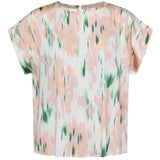 Sisters Point SISTERS POINT Damen Top EMILY Top Green Coral Graphic
