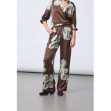 Sisters Point SISTERS POINT Damen hosen ELLA Pant Brown flower