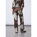 Sisters Point SISTERS POINT Damen hosen ELLA Pant Brown flower