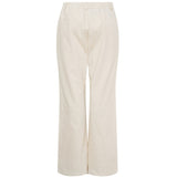 Black Colour Schwarze Farbe Damen Hose BCBOX Pant Off White