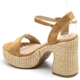 SHOES Sigrid Damen plateau 3857 Shoes Camel