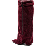 SHOES Sof Damen Stiefel 9501A Shoes Wine