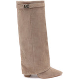 SHOES Sof Damen Stiefel 9501A Shoes Kaki