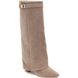 SHOES Sof Damen Stiefel 9501A Shoes Kaki