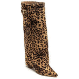 SHOES Sof Damen Stiefel 9501A Shoes Leopard