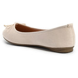 SHOES Tanja Damen Ballerina Schuhe W2300 Shoes Beige