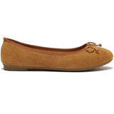 SHOES Tanja Damen Ballerina Schuhe W2300 Shoes Camel