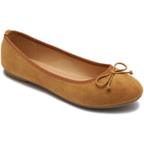 SHOES Tanja Damen Ballerina Schuhe W2300 Shoes Camel